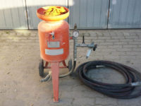Sabbiatrice per compressore ad aria