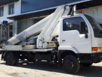 Piattaforma aerea 22 m: Pagliero ALU/F 220 su Nissan Cabstar